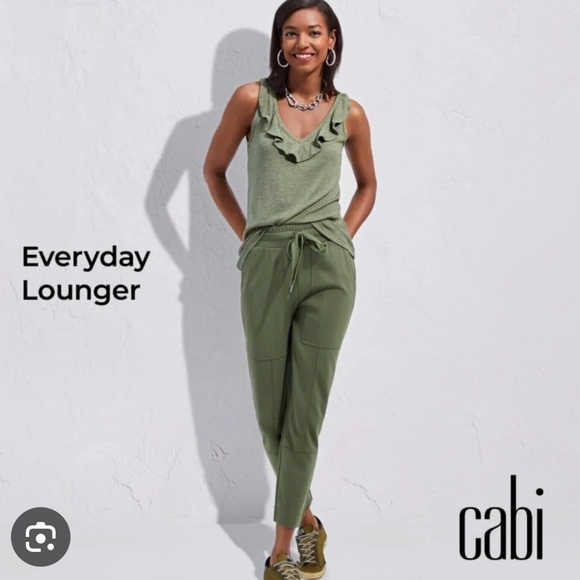 CAbi Pants - Cabi Everyday Lounger Pants - Green